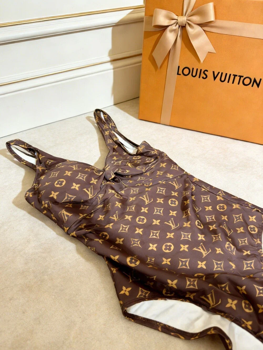 LV Classic Monogram One Piece Swimsuit - Picture 2 of 6